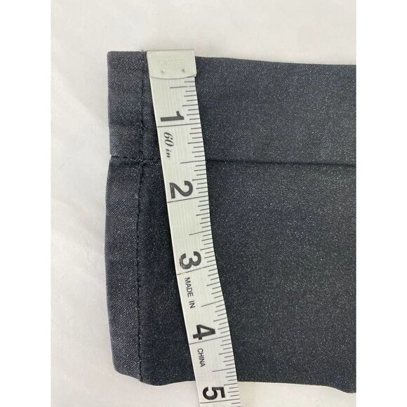 Free People High-Rise, High-Waisted Black Sparkle Glitter grunge Jeans - Sz 25 - Picture 10 of 11